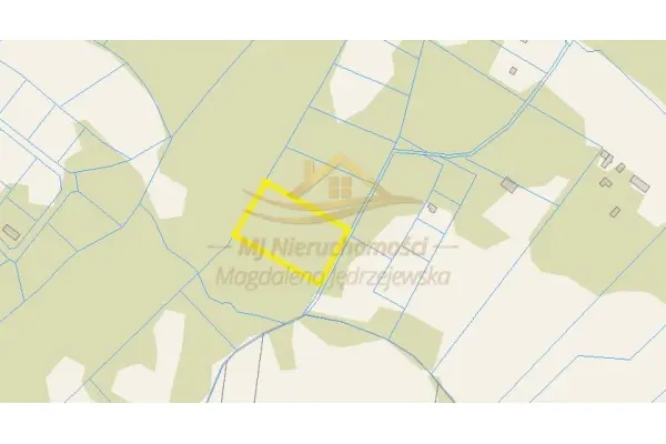 grodziski, Jaktorów, Budy Michałowskie, Zadzrzewiona, duża działka budowlana!!