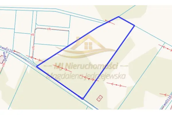 mazowieckie, żyrardowski, Radziejowice, Benenard, Działka w ciszy i spokoju z możliwością podziału