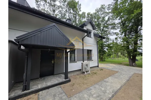 grodziski, Grodzisk Mazowiecki, Kady, Okólna, Gotow połowa bliźniaka pod lasem!!! 170m2