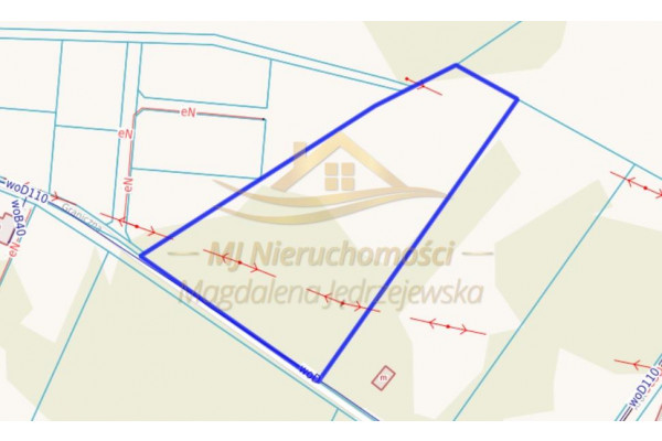 żyrardowski, Radziejowice, Benenard, Działka w ciszy i spokoju z możliwością podziału