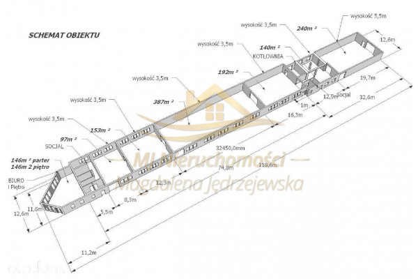 grodziski, Milan&oacute;wek, Na sprzedaż- magazyn / hala