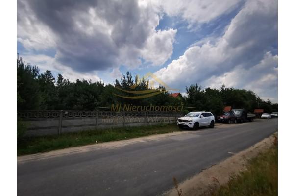 grodziski, Grodzisk Mazowiecki, Kozerki, Księżycowa, Działka pod bliźniaka z WZ 2435m2 Kozerki