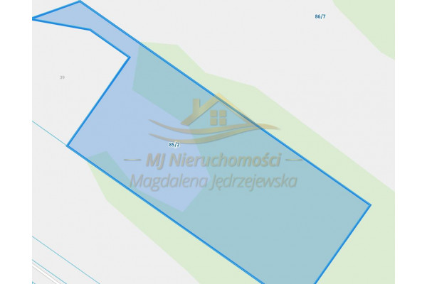 grodziski, Grodzisk Mazowiecki, Radonie, Piękna działka budowlana otoczona lasem &ndash; Radonie